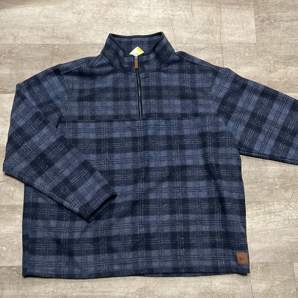 John Wayne Quarter Zip Up Size XL